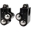 2x 22mm Motorcycle Handlebar Switch Kill Start Turn Signal Horn High & Low-Beam