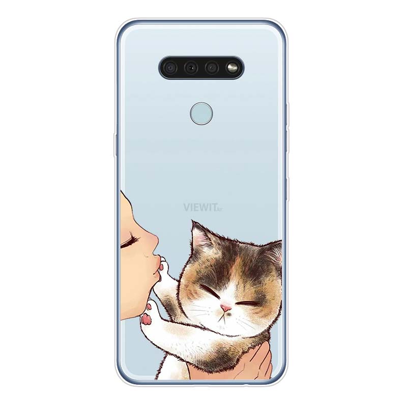 Cat Don't Kiss Me For LG K92 K52 K62 K22 K71 K61 K51S K41S G8 G8S G8X V35 V50 V40 V50S V60 Q60 Phone Case