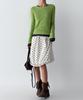 The Green Lab Dot Frill Skirt [Ivory]