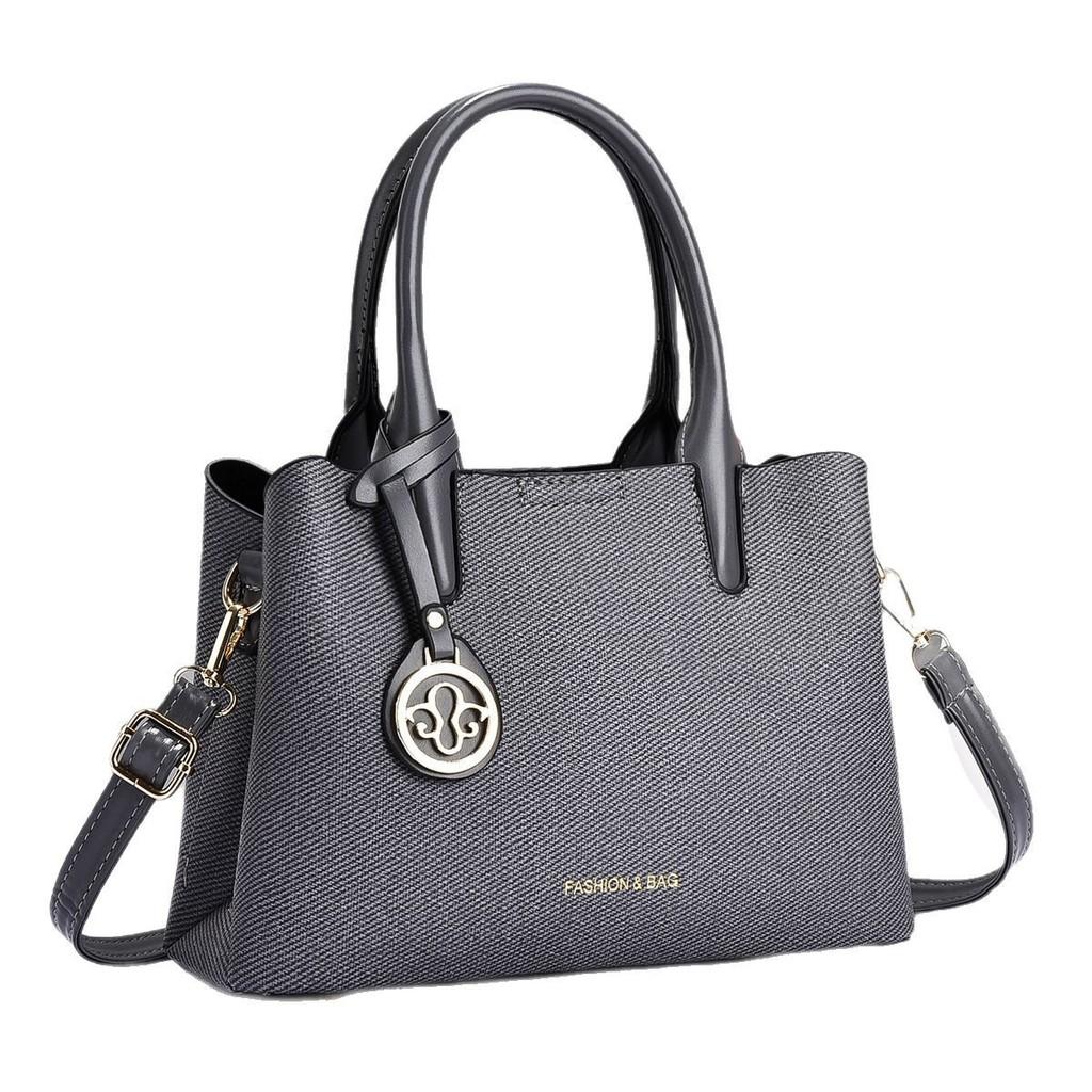 Pu Leather Small Square Tote Bag With Magnet Closure For Daily Use