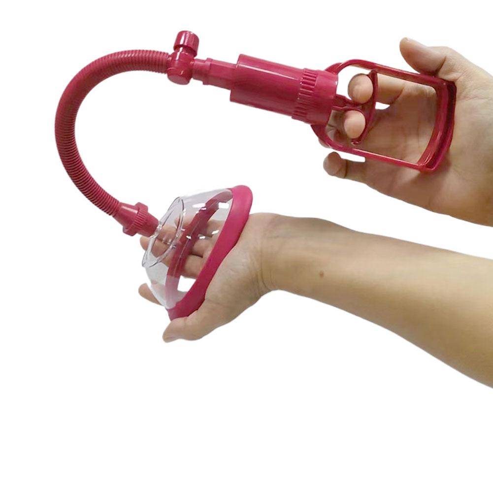 NEW Manual Pussy Pump Vagina Clitoris Sucker Women Breast Massage Nipple Stimulator Enlarge Vacuum Pump Cover Adult Sex Toys