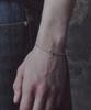 Thestillroom [Silver] #B2517 Track Chain Bracelet
