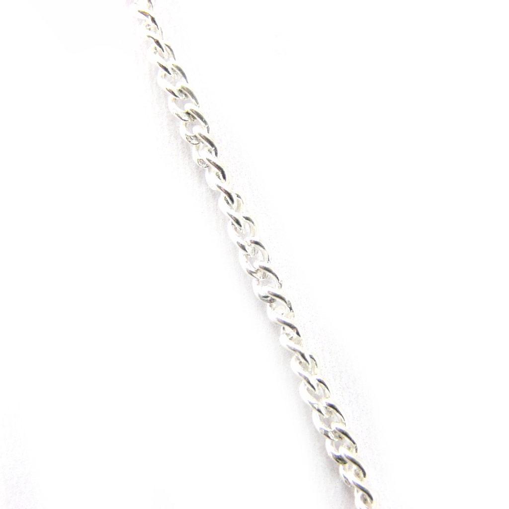 Les Trésors De Lily [F7841] - Silver 'Heaven' Onyx Necklace