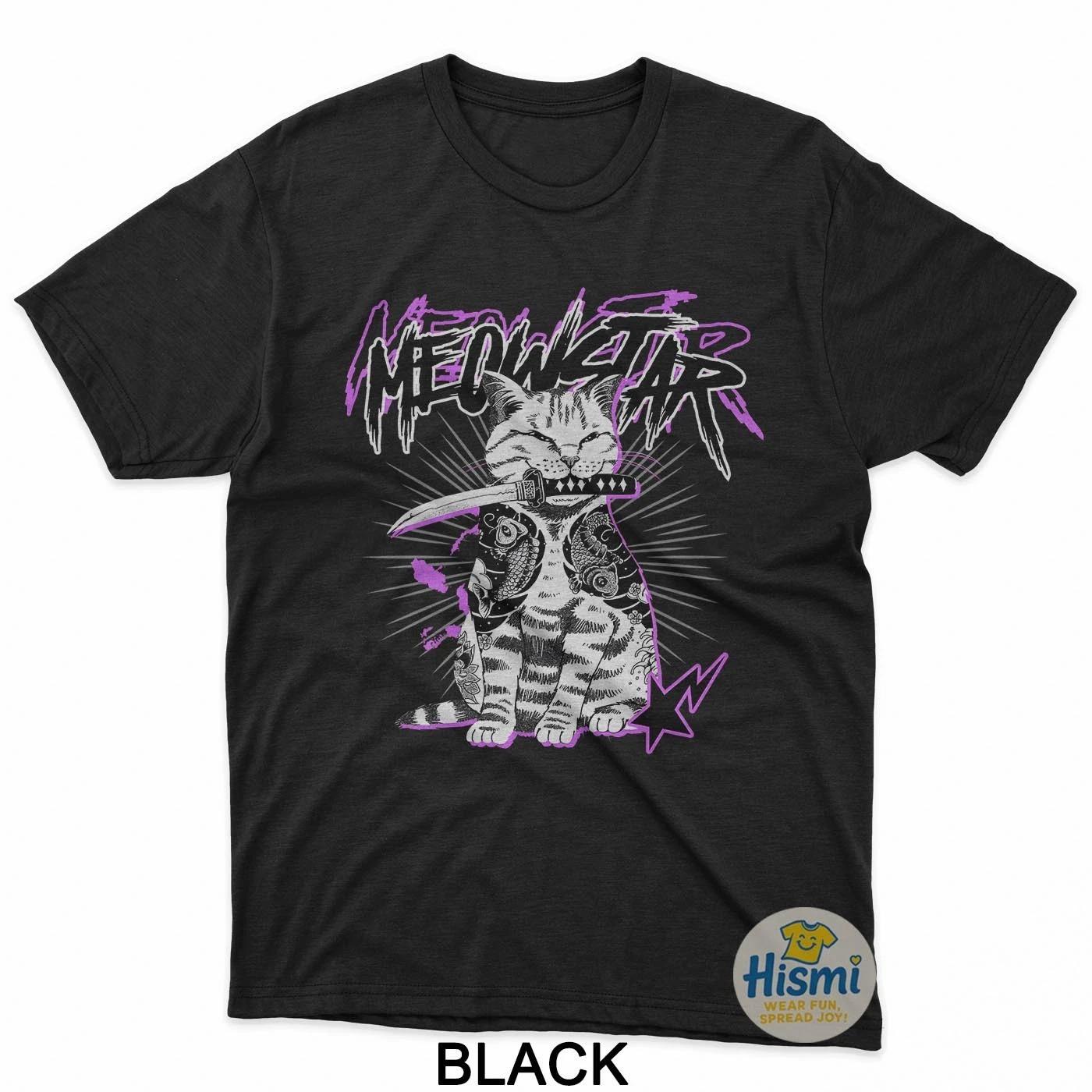 

Meowstar Star Cat T-Shirt XL