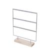 3-Tier Earring Display Holder Metal Ear Stud Rack Earring Organizer Jewelry Holder  Gift