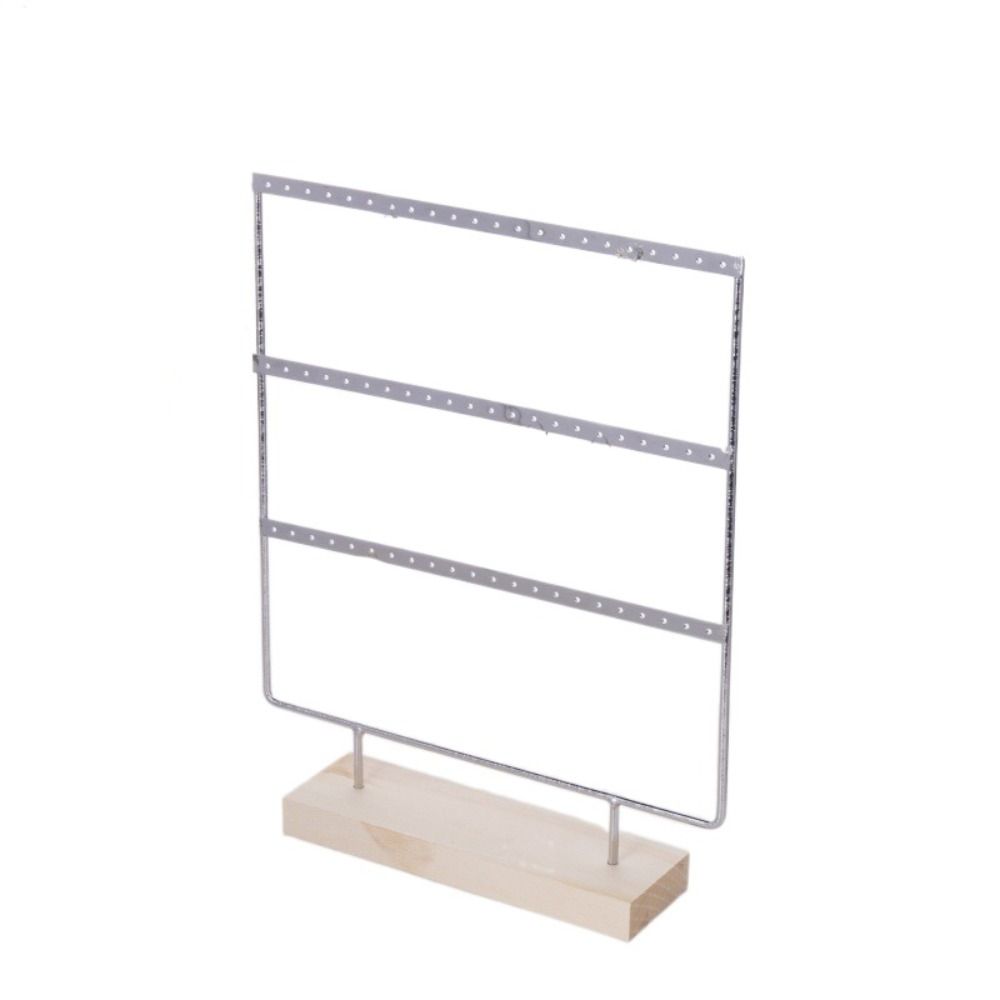 3-Tier Earring Display Holder Metal Ear Stud Rack Earring Organizer Jewelry Holder  Gift