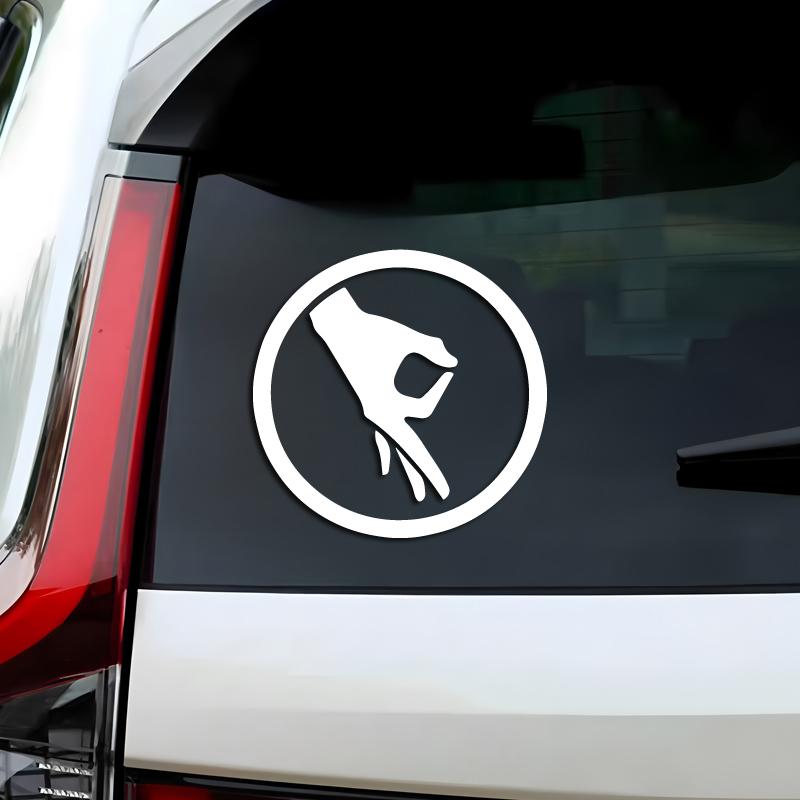 Overhead hook 3Q creative&funny stickers for cartoon fans&lover,high quality for car trucks motorcycles &laptops