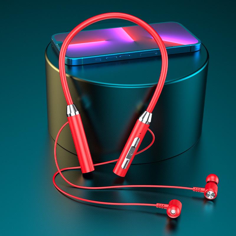 Bluetooth 5.0 Neckband Sports Earphones with Long Battery Life and Universal Compatibility