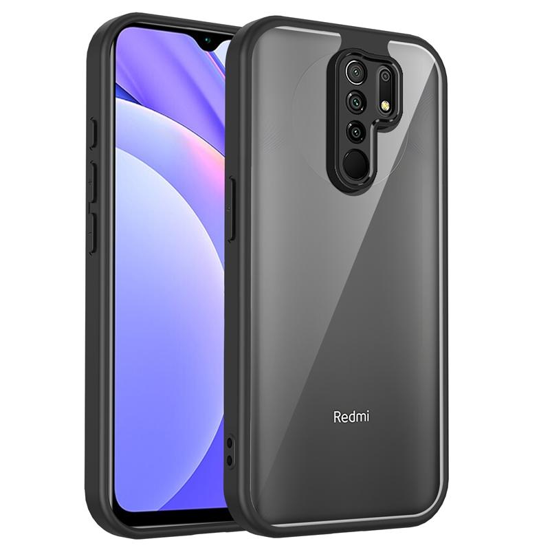 Transparent Silicone Case For Xiaomi Redmi Note 8 7 Note7 Note8 Pro PC Back TPU Bumper Shockproof Clear Phone Cases Cover