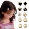 ANNA CREATIONS Baby Girls Mini Hair Claw Clips Fruits Shape Cute Butterfly Non Slip Cute Pattern Baby Hair Clip Girls Hair Accessories for Kids Girls