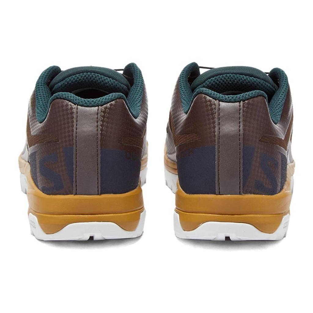 SALOMON Outpath GTX Slip Resistant Shock Absorbing Durable Low Top Outdoor Shoes Men Shoes Brown Yellow 5741278431050