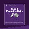 Kava root extract capsules, 1000mg high concentration of kava plant extract per serving, suitable for adults.