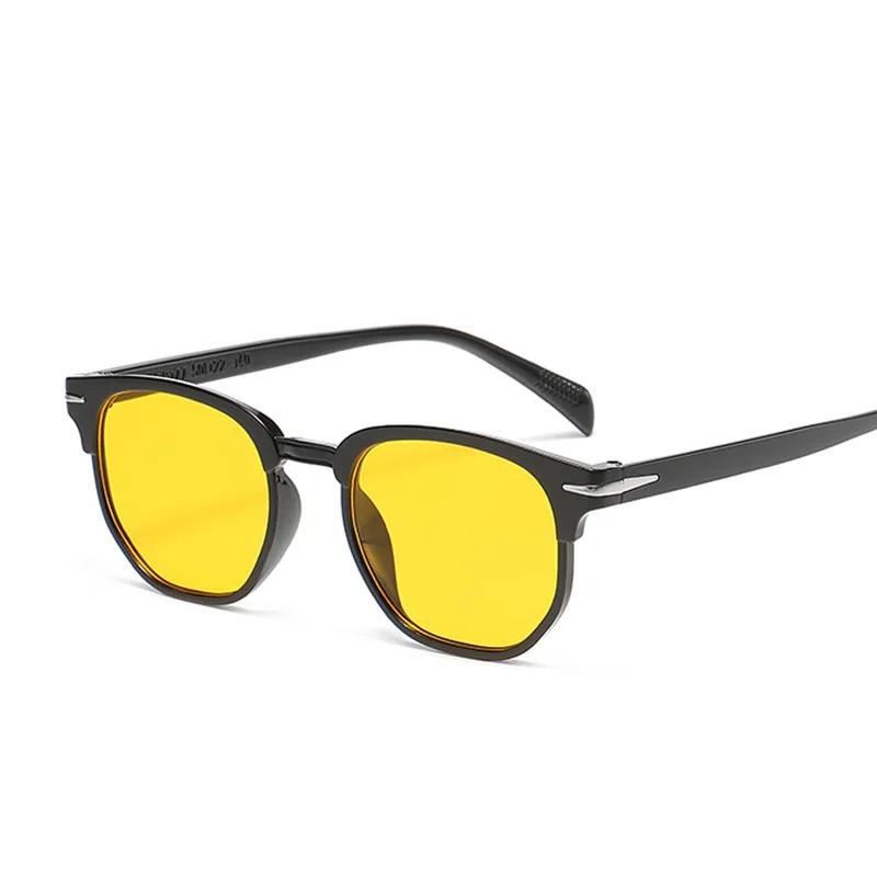 

Retro Fashion Men Sunglasses Women Trendy Street Photo Eyewear Outdoor Driving Shading Sunglasses Uv400 Protection Goggles as picture