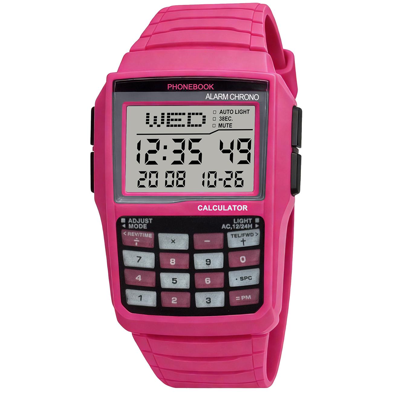 Fashionable and popular student watch, multifunctional LED digital calculator watch, men s and women s casual sports watch