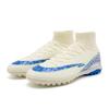 Boys Girls Soccer Cleats High-top Training Football Cleats Kids Ankle-high Soccer Shoes Lightweight Outdoor Futsal