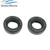 2 Stück Simmerring für Yamaha 93101-10M14 Außenbordteile 2-Takt 4PS 5PS für Parsun F4-03000027 passend für Hidea Powertec 10.8x21x7mm