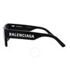 Balenciaga Grey Square Unisex Sunglasses Bb0262sa 001 56