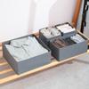 Non-Woven Underwear Storage Box Without Lid Foldable Bra Storage Boxes Space Saving Breathable Underwear Organizer