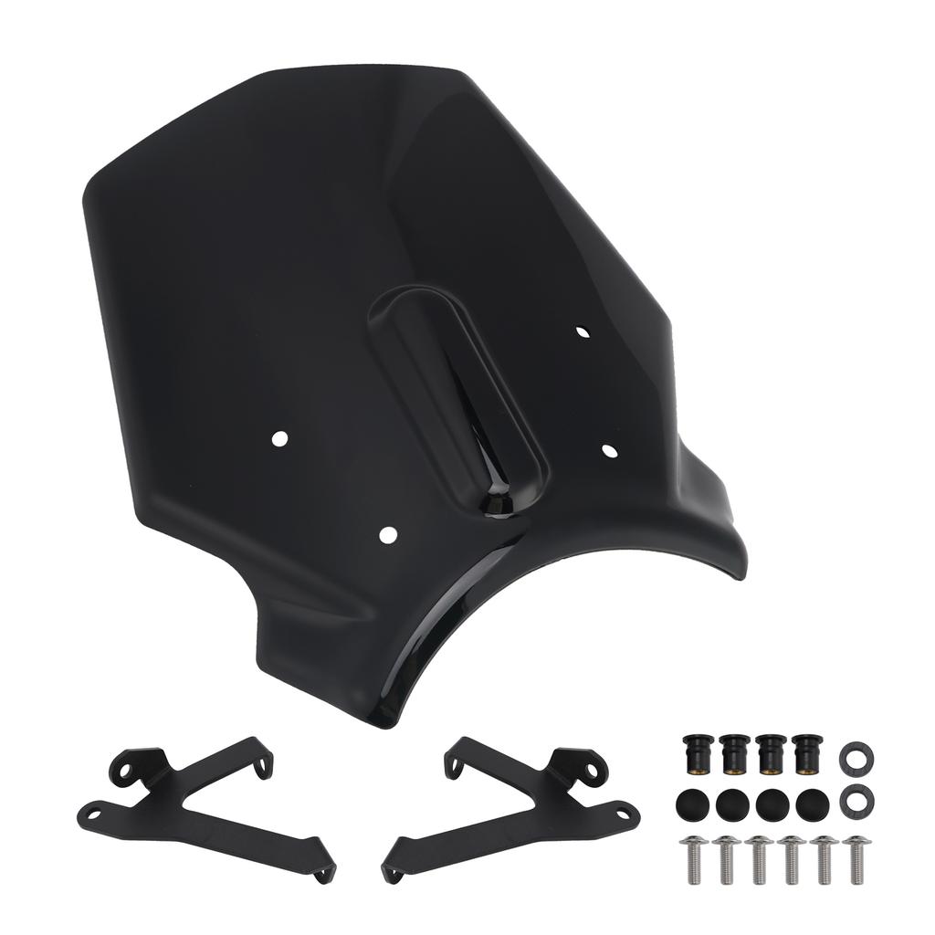 Windschutzscheibe passend für HONDA CB650R 2024-2025 Schwarz