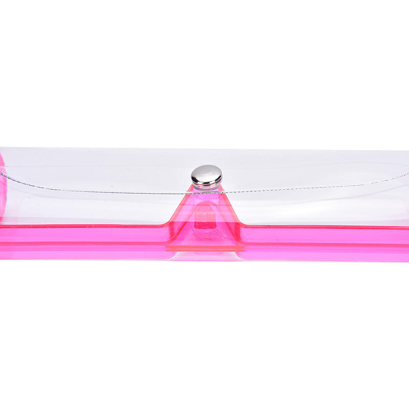 Stylish Clear Transparent PVC Soft Eye Glasses Protector Box Case Holder