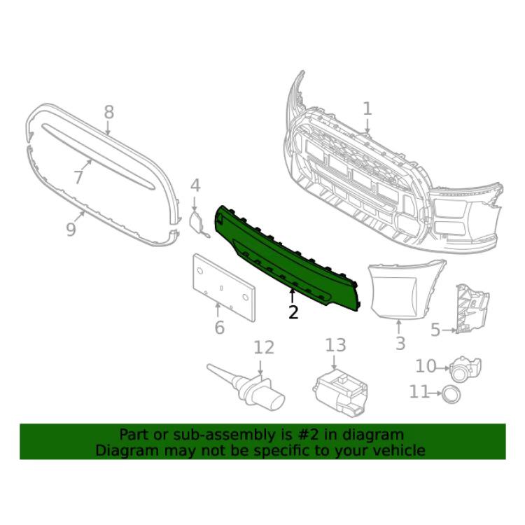 Front Trim Panel for 2020 MINI Cooper F55/F56 LCI