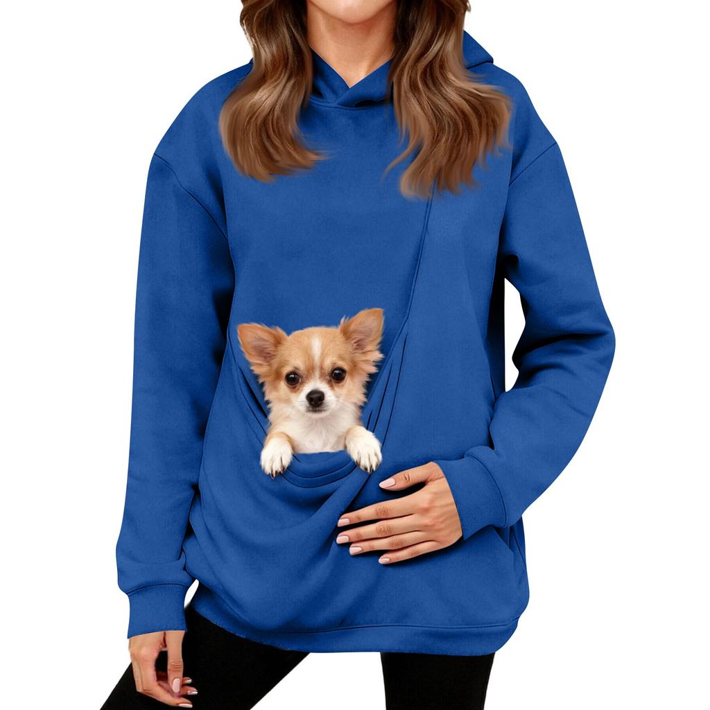 Women's Fashion Daily  Casual  Hoodie Long Sleeve Top