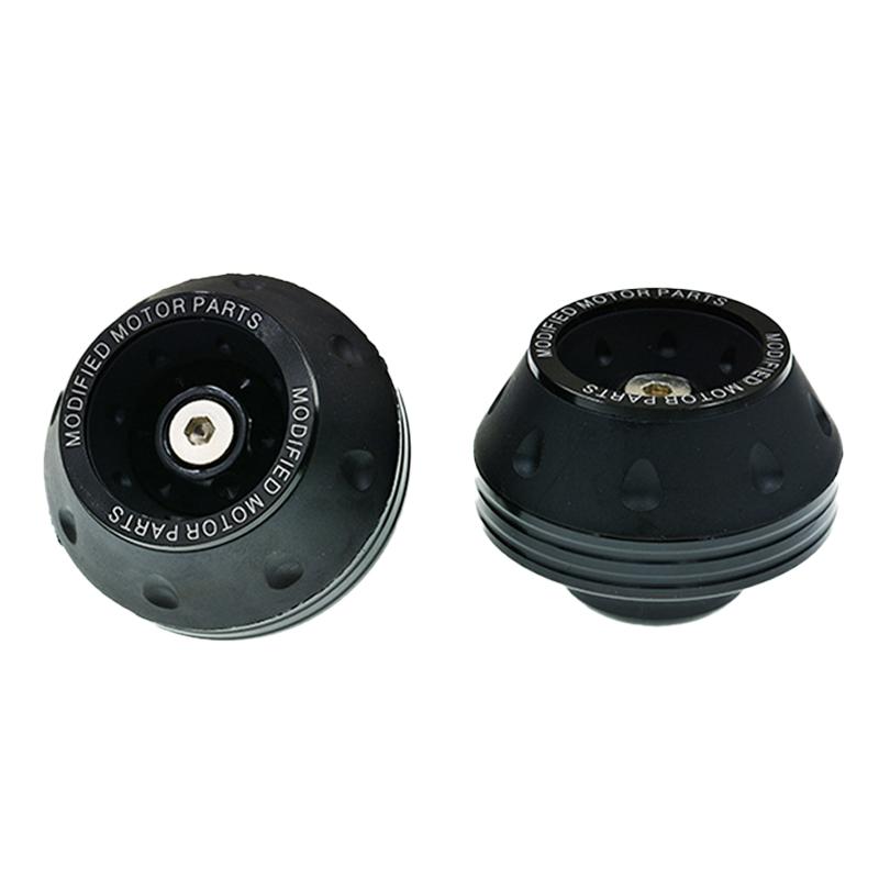 

SEAMETAL Universal Motorcycle Anti-drop Fork Slider Cup Aluminum Alloy Frame Wheel Slider Protector Scooter Modification Front Fork Cup 1 pair чорний