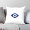 Na?ar Evil Eye Square Pillowcase Polyester Linen Velvet Creative Zip Decorative Throw Pillow Case Car Cushion Cover