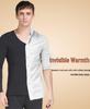 Men's Seamless Polyester Base Layer: No-Pill V-Neck, Round Neck, Mid-High Neck, Warm Autumn Top & Pants