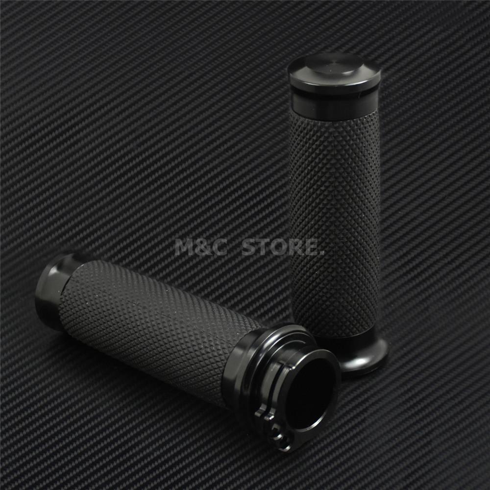 

Motorcycle 1 25mm Hand Grips Handle Bar For Harley Touring Road Street Glide Sportster 883 1200 72 XL Dyna VRSC Softail Custom