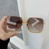 Fashion Sunglasses Women Men Square Plastic Vintage Stylish Oversized Ladies Sun Glasses Retro Vacation