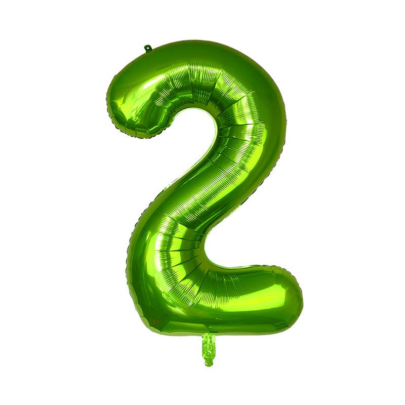 Globos de Aluminio con Número de 40 Pulgadas (EE. UU.) - Decoración de Fiesta