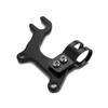 22mm Bike Disc Brake Bracket Steel Easy To Install Practical Disc Brake Adapter Bracket for Mountain Bikes