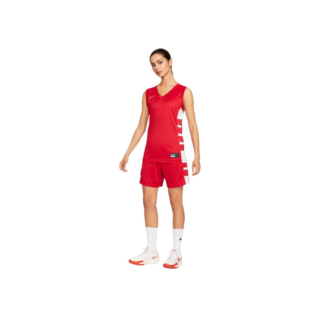 Nike Dri-Fit Elite Power Comodi Moda Versatili Colore Unico Pantaloncini Sportivi Pantaloncini Donna Team-Crimson IO0003-694