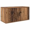 Wall Mounted TV Cabinet Set 2 pcs Reclaimed Wood Look 80 x 34.5 x 40 cm