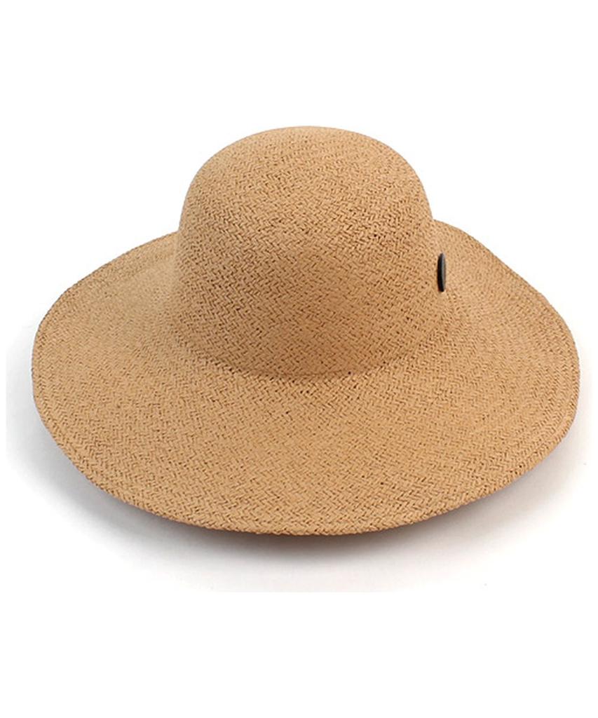 Summer Brown Round Panama Hat