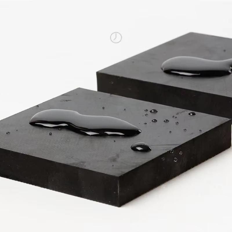 Black Industry Rubber Block Elastic Anti Slip Damping Gasket Shockproof Pad Insulation Wear-Resistant Plate Thickness 10mm~50mm