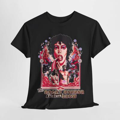 The Rocky Horror Picture Show 1975 100% Bavlna Tričko Pánské Trička Vrchol Od Rickyho P Unisex Těžká Bavlna Tričko