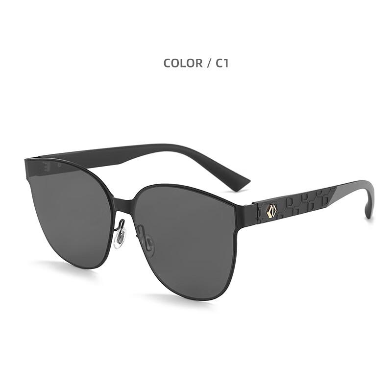 Lilang Large Frame Korean Style Polarized Sunglasses