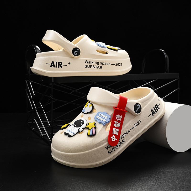 Cartoon Comfortable Style Childrens Beach Sandals With Nonslip Soft Eva Soles For Fun Summer