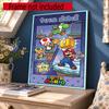 Minecraft Customize Text Diamond Painting Round Diamond Mosaic Suitable For Beginners Diamond Painting Rhinestones Gift Frameless