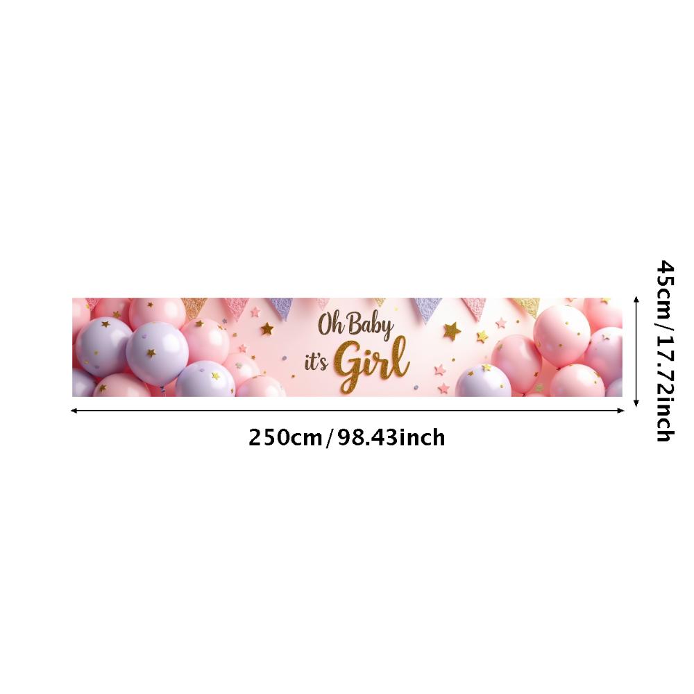 

Balloon Backdrop Banner Decoration For Celebration Welcome Baby Shower