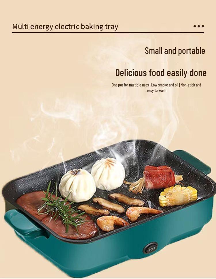 Portable Multi-Functional Electric Griddle and Grill