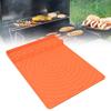 Silikon Grillsmatta för FlexFlame Stekhällsverktyg Mat BBQ-tillbehör för Utomhusgrill Köksbänk