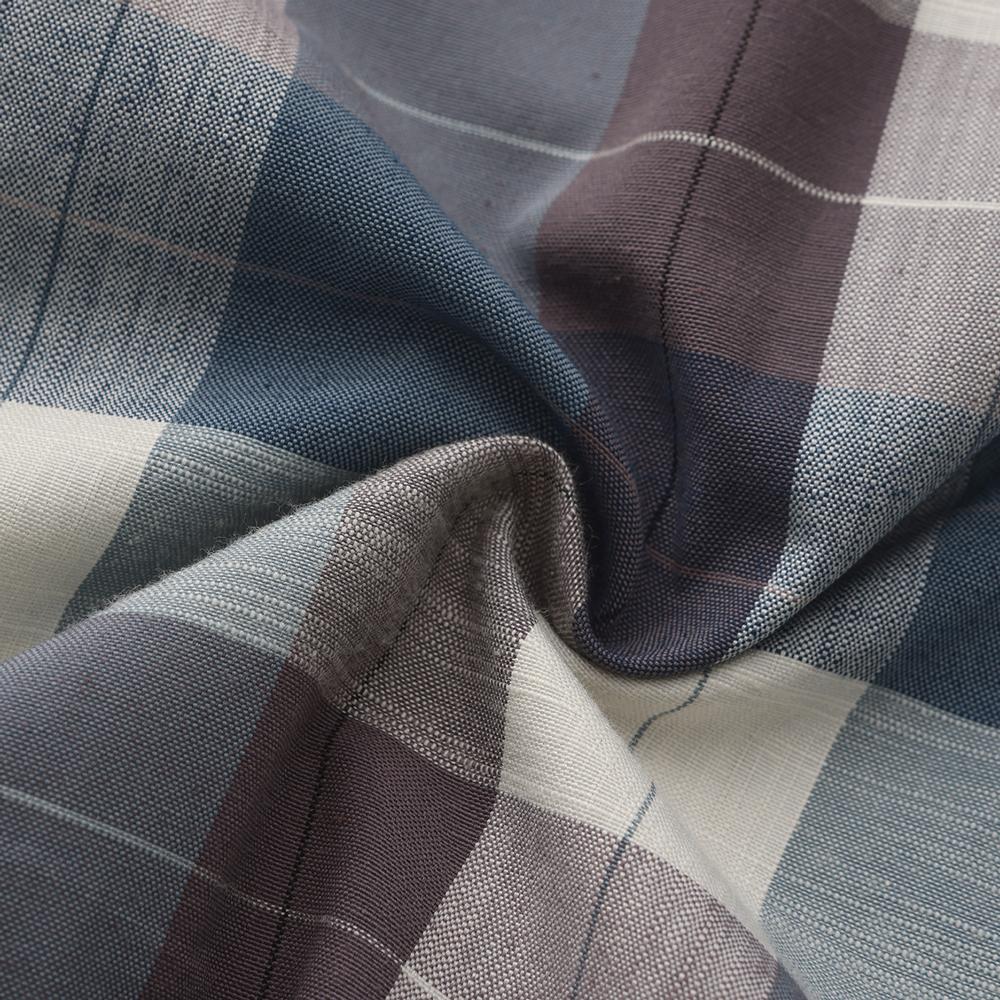 Klasyczne koszule z długim rękawem w kratę - Regularny krój, Zapinane na guziki, Wygodna 100% bawełna, Idealne na co dzień, Zaprojektowane dla mężczyzn