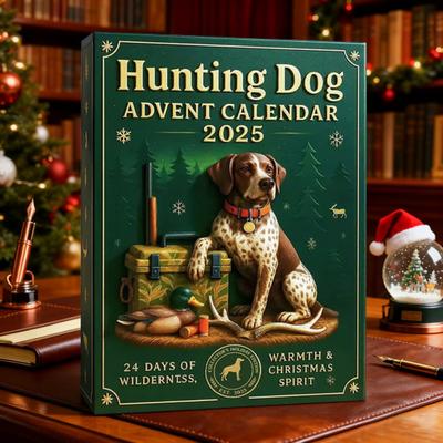 Av Köpeği Advent Takvimi 2025 24 Gün Köpek Temalı Akrilik Süs Noel Geri Sayım Ağaç Dekoru Köpek Severler için