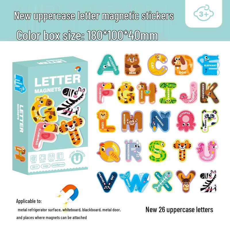 Magnetická puzzle kniha pre deti: Predškolská výchova pre vek 3-6 rokov