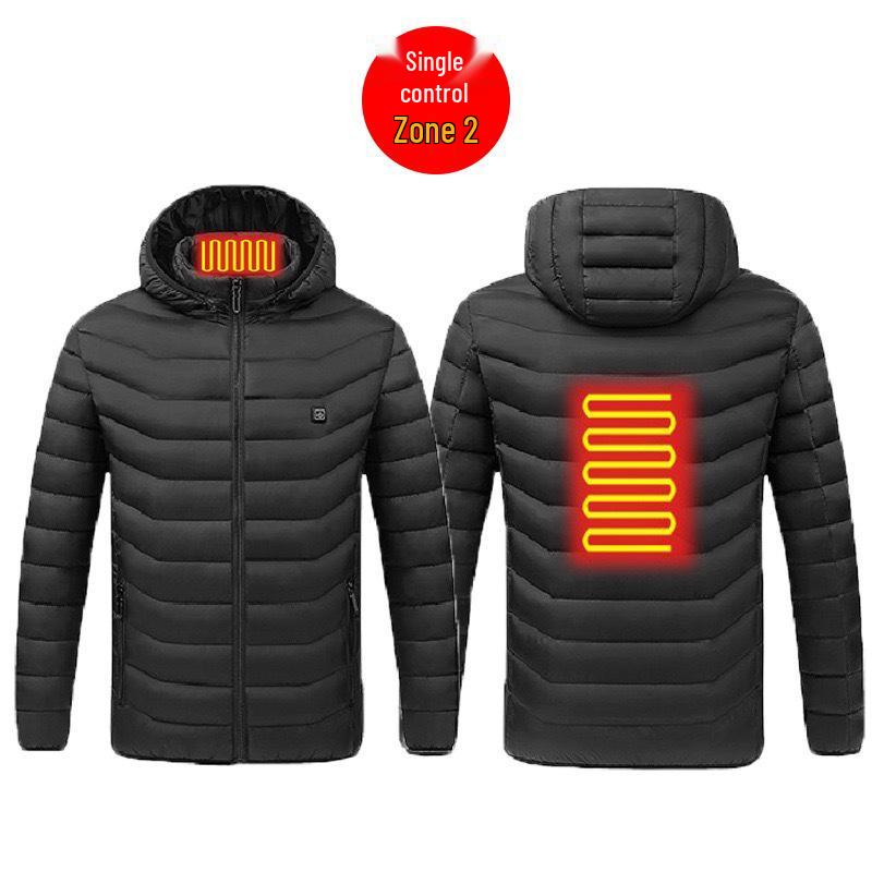 Smart Heated Cotton Jacket - Cold-Proof, Temperature-Controlled