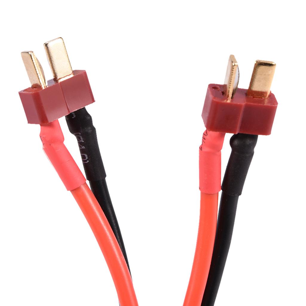 Connecteur Adaptateur Parallèle pour Pack Batterie Lipo RC Prise T 1 Femelle vers 2 Mâles Câble 14AWG