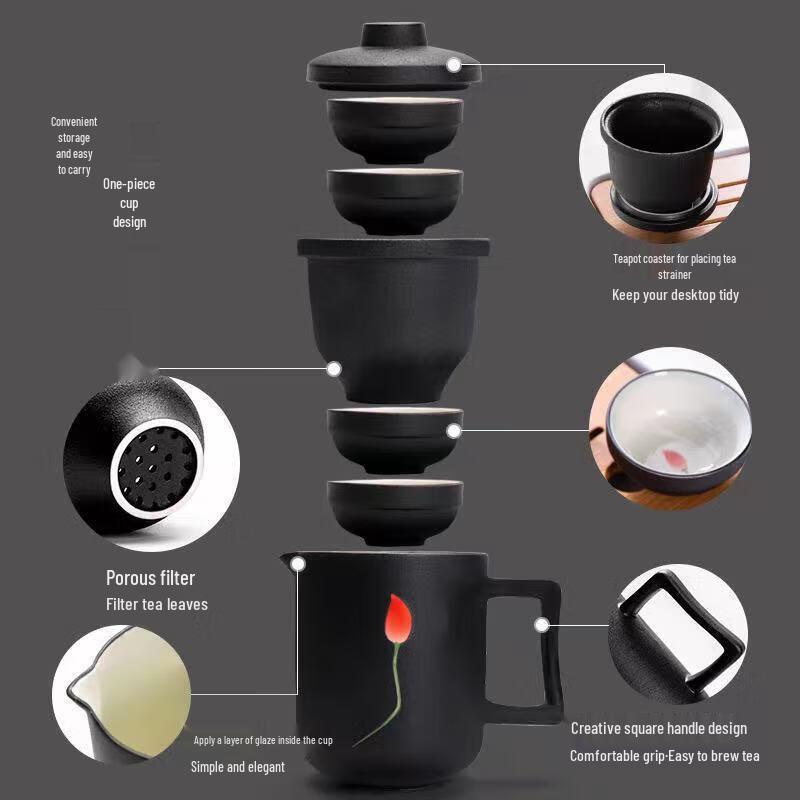 

Portable Kung Fu Tea Set